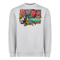 Show Mom Horse Mother's Day Heavyweight Sweatshirt | Teevron