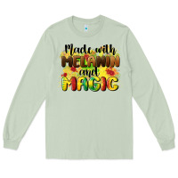 Matcha made with melanin and magic Long Sleeve Tee - CowGirlArtShop