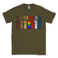 Army Green Togetherwerise Classic Tee - Bettercallsaul