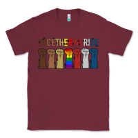 Burgundy Togetherwerise Classic Tee - Bettercallsaul