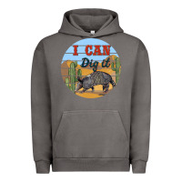 Pigment Tornado i can dig it armadillo Urban Hoodie - BarkalooDesign