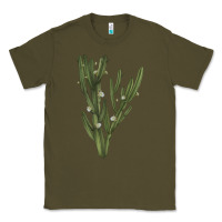Army Green cereus jamacaru Classic Tee - LillyAllenDesigns