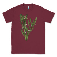 Burgundy cereus jamacaru Classic Tee - LillyAllenDesigns