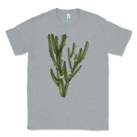 Heather Grey cereus jamacaru Classic Tee - LillyAllenDesigns