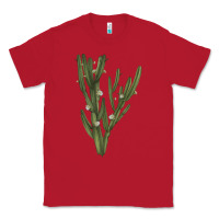 Red cereus jamacaru Classic Tee - LillyAllenDesigns