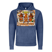 Happy Thanksgiving Gnomes Vintage Hoodie | Teevron