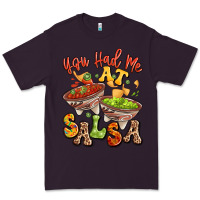 Plum you had me at salsa Premium Tee - LillyAllenDesigns
