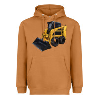 Meerkat Skid Steer Loader Heavyweight Hoodie - LillyAllenDesigns
