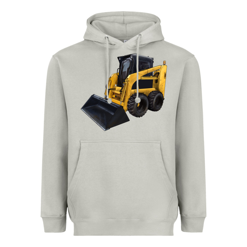 Skid Steer Loader Heavyweight Hoodie by LillyAllenDesigns | Teevron