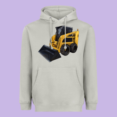 Skid Steer Loader Heavyweight Hoodie Designed By Lillyallendesigns