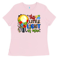 Bubblegum Pink this little light of mine Ladies Tee - LillyAllenDesigns
