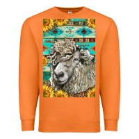 Carrot Western Lincoln Sheep Premium Sweatshirt - LillyAllenDesigns
