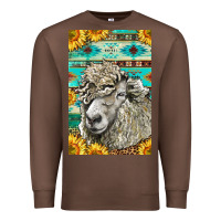 Chestnut Western Lincoln Sheep Premium Sweatshirt - LillyAllenDesigns