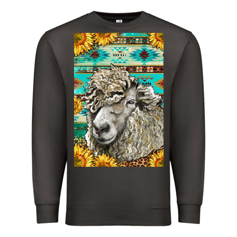Western Lincoln Sheep Premium Sweatshirt by LillyAllenDesigns | Teevron
