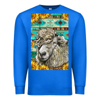 True Royal Western Lincoln Sheep Premium Sweatshirt - LillyAllenDesigns