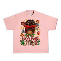 Salmon santa's favorite waitress messy bun Urban Heavy Tee - texasbilliewilder