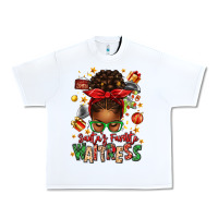 White santa's favorite waitress messy bun Urban Heavy Tee - texasbilliewilder