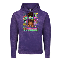 Cloud Purple 80's babe afro messy bun Vintage Hoodie - texasbilliewilder