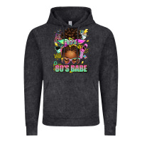 Vintage Black 80's babe afro messy bun Vintage Hoodie - texasbilliewilder