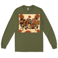 Army Green melanin Long Sleeve Tee - CowGirlArtShop