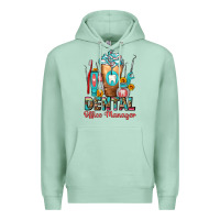Seafoam dental office manager cold drink frappe Premium Hoodie - FaDigitalArtStudio