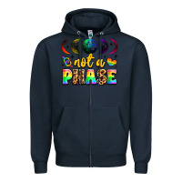Navy not a phase pride moon Zipper Hoodie - LillyAllenDesigns