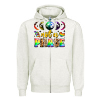 Oatmeal Heather not a phase pride moon Zipper Hoodie - LillyAllenDesigns