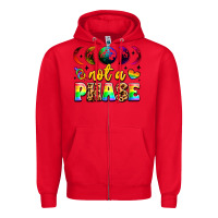 Red not a phase pride moon Zipper Hoodie - LillyAllenDesigns