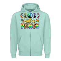 Seafoam not a phase pride moon Zipper Hoodie - LillyAllenDesigns