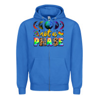 True Royal not a phase pride moon Zipper Hoodie - LillyAllenDesigns
