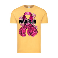 Vintage Mustard Warrior Breast Cancer with boxing gloves Vintage Tee - NancyCooperArtShop