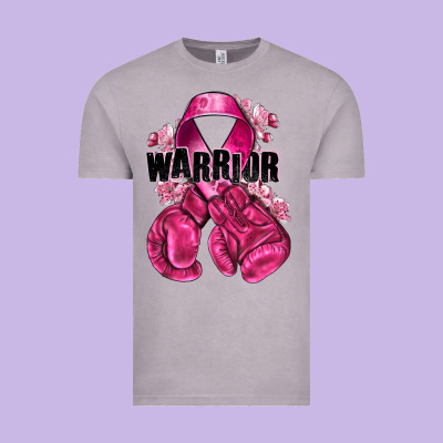 Warrior Breast Cancer With Boxing Gloves Vintage Tee Designed By Nancycooperartshop