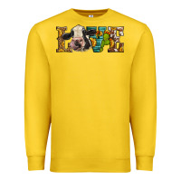 Lemon Western Love Holstein Cow Premium Sweatshirt - LillyAllenDesigns