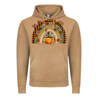 Vintage Camel Fall rainbow pumpkin Vintage Hoodie - NancyCooperArtShop