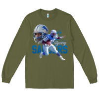 Army Green barry sanders gift Long Sleeve Tee - tuanDangUi