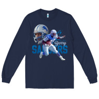 Navy barry sanders gift Long Sleeve Tee - tuanDangUi