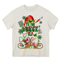 Cream im the nurse elf Heavy Core Tee - MaliasSmallBusiness