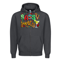 Smoke sassy senorita Zipper Hoodie - LillyAllenDesigns