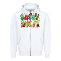 White sassy senorita Zipper Hoodie - LillyAllenDesigns