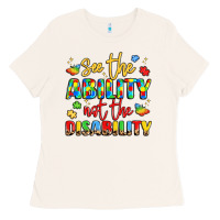 Bone see the ability not the disability Ladies Tee - LillyAllenDesigns