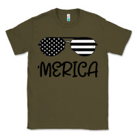 Army Green Merica Classic Tee - Bettercallsaul