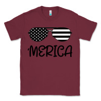 Burgundy Merica Classic Tee - Bettercallsaul