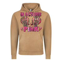 Vintage Camel in october we wear pink skeleton Vintage Hoodie - texasbilliewilder