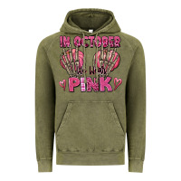 Vintage Olive in october we wear pink skeleton Vintage Hoodie - texasbilliewilder