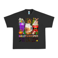 Pigment Black Hallothanksmas coffee cups Urban Heavy Tee - texasbilliewilder