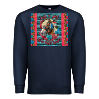 Navy Just A Girl Who Loves Horses Premium Sweatshirt - LillyAllenDesigns