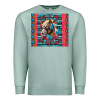 Seafoam Just A Girl Who Loves Horses Premium Sweatshirt - LillyAllenDesigns