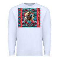 White Just A Girl Who Loves Horses Premium Sweatshirt - LillyAllenDesigns
