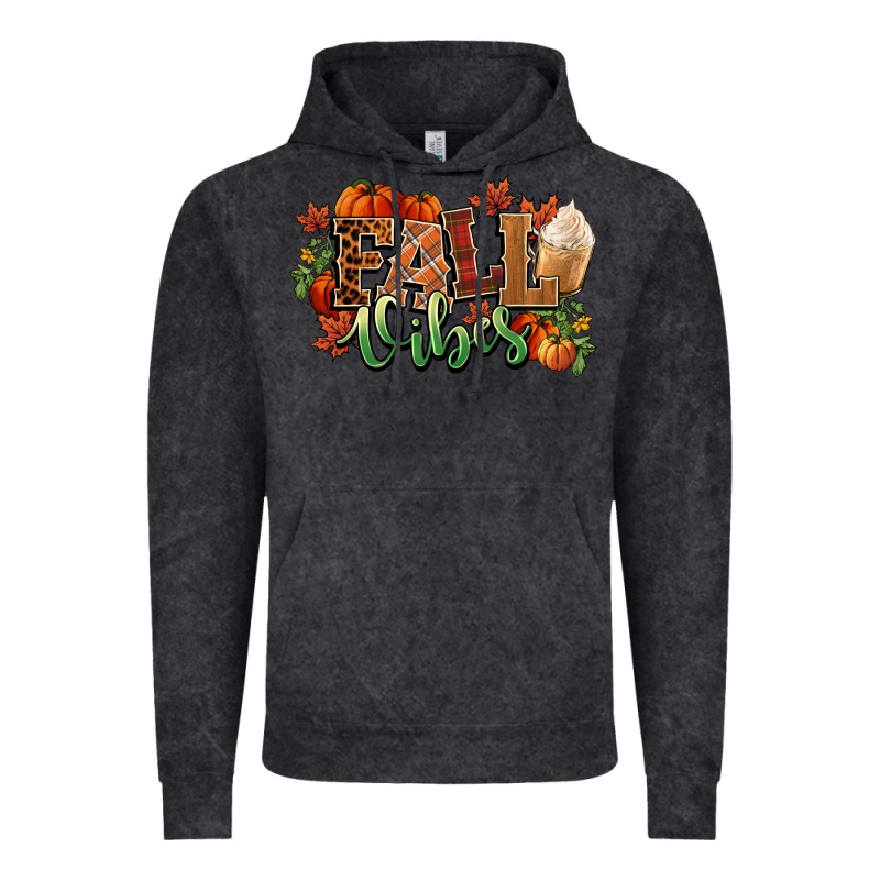Fall Vibes Pumpkins Vintage Hoodie by NancyCooperArtShop | Teevron