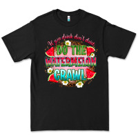 Black if you drink don't drive do the watermelon crawl Premium Tee - RanaPortraitStore